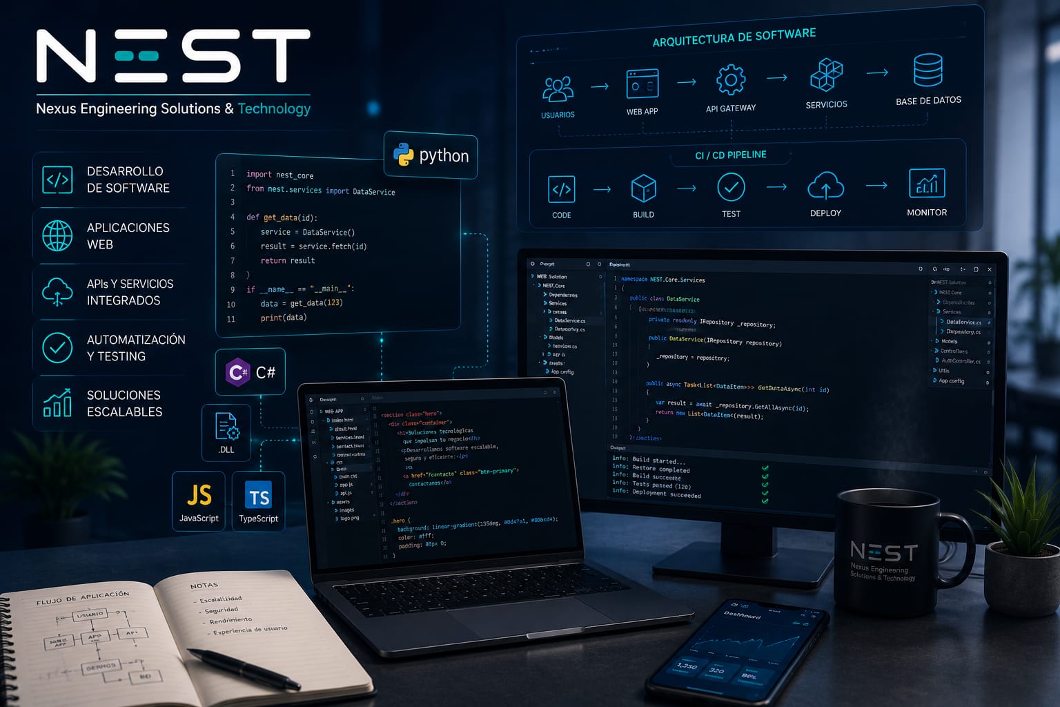 Software Industrial NEST